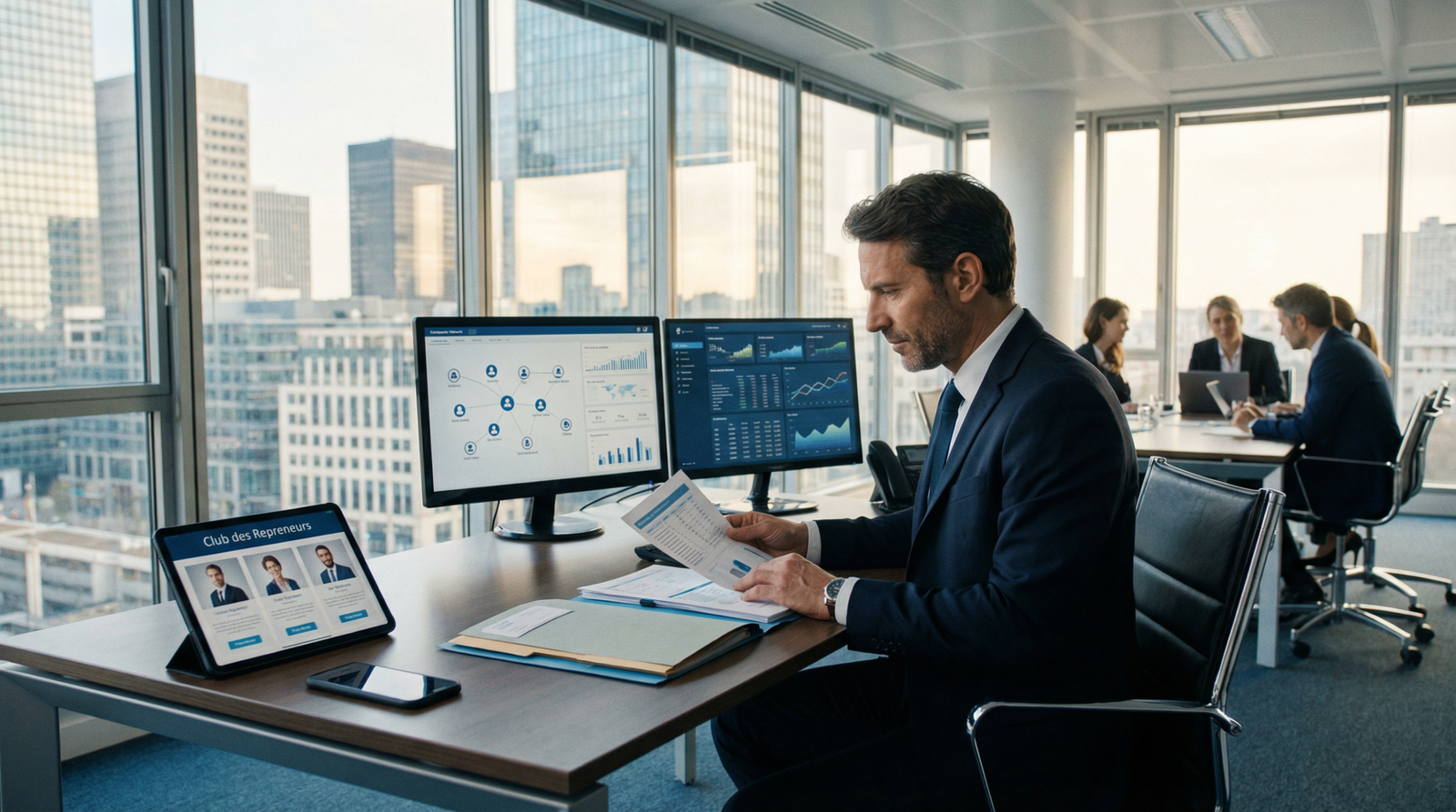 sourcing d'entreprise à reprendre